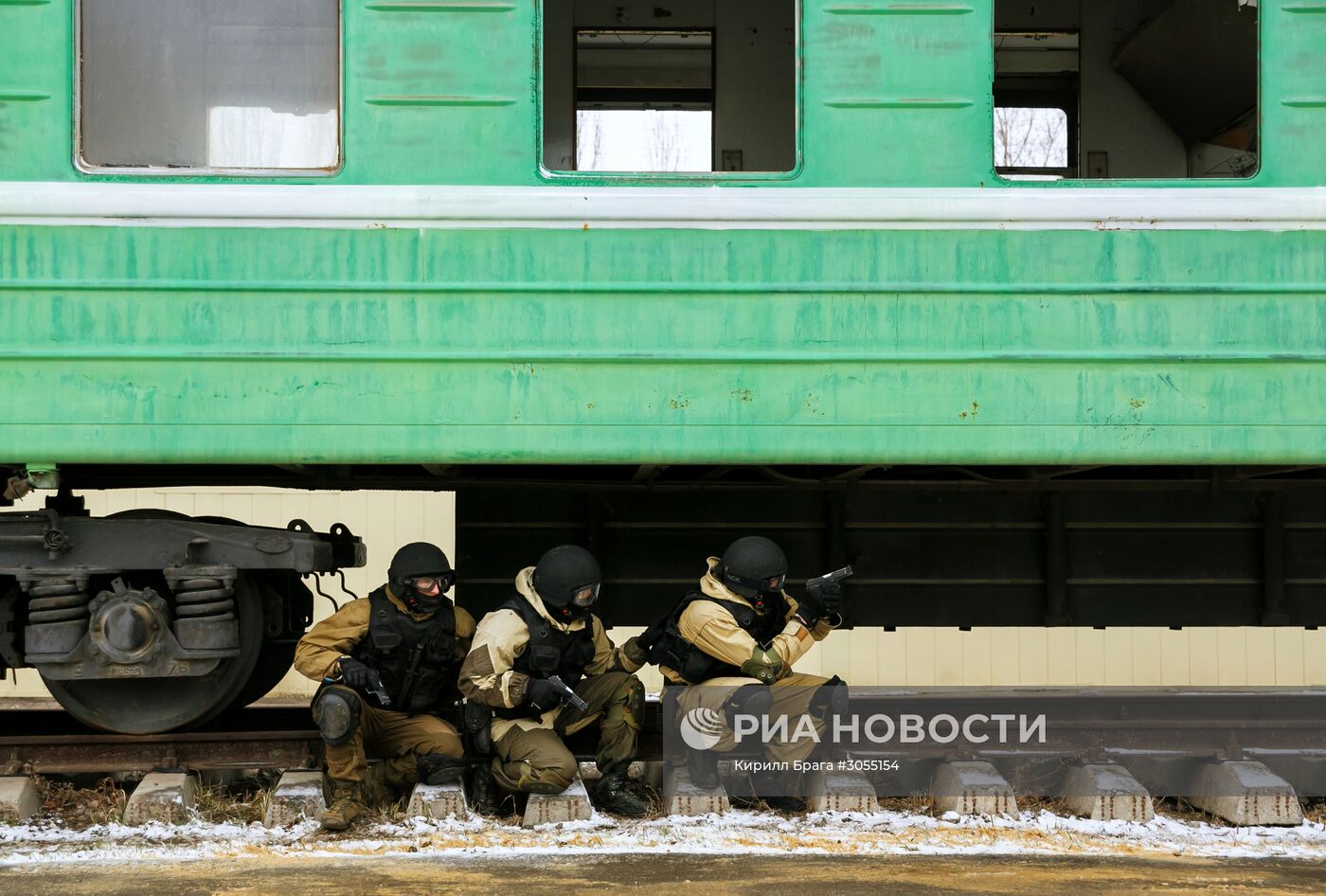 Тактико-специальные учения Росгвардии в Волгоградской области