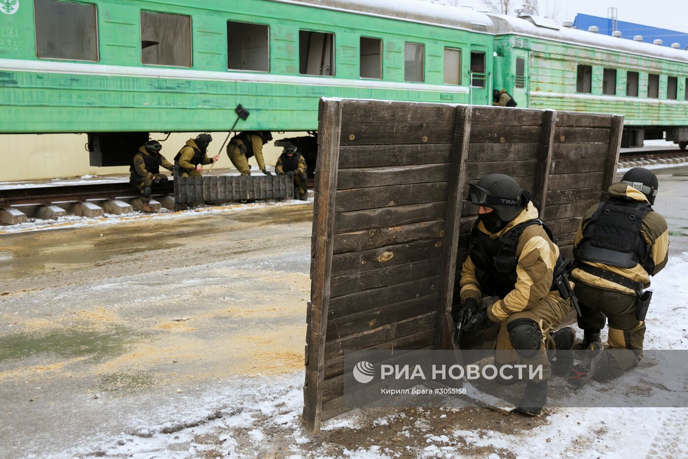 Тактико-специальные учения Росгвардии в Волгоградской области