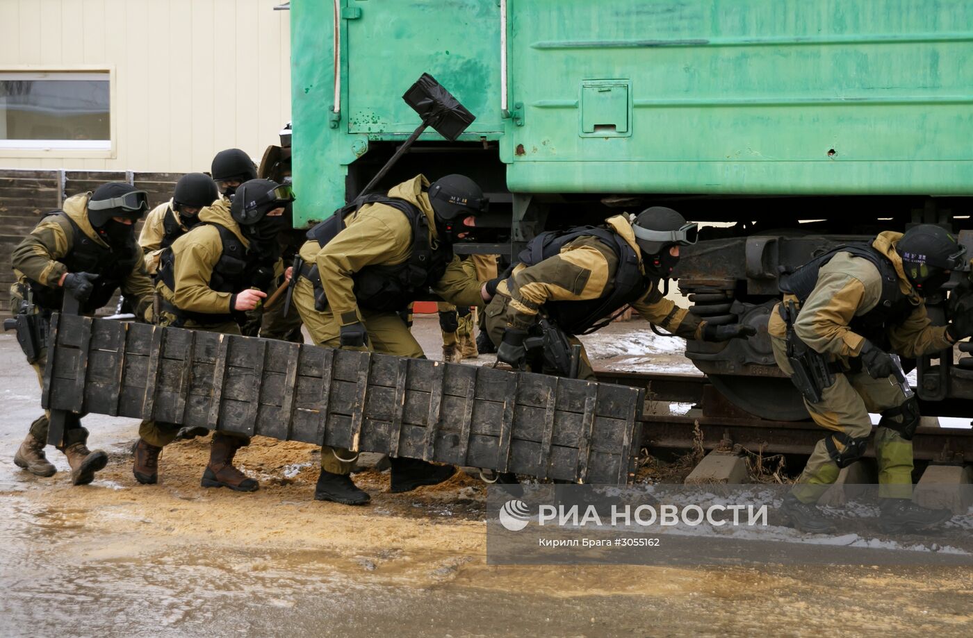 Тактико-специальные учения Росгвардии в Волгоградской области