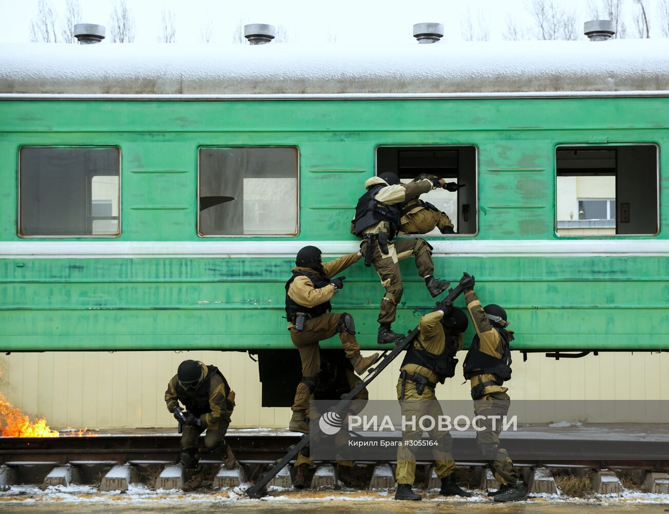 Тактико-специальные учения Росгвардии в Волгоградской области