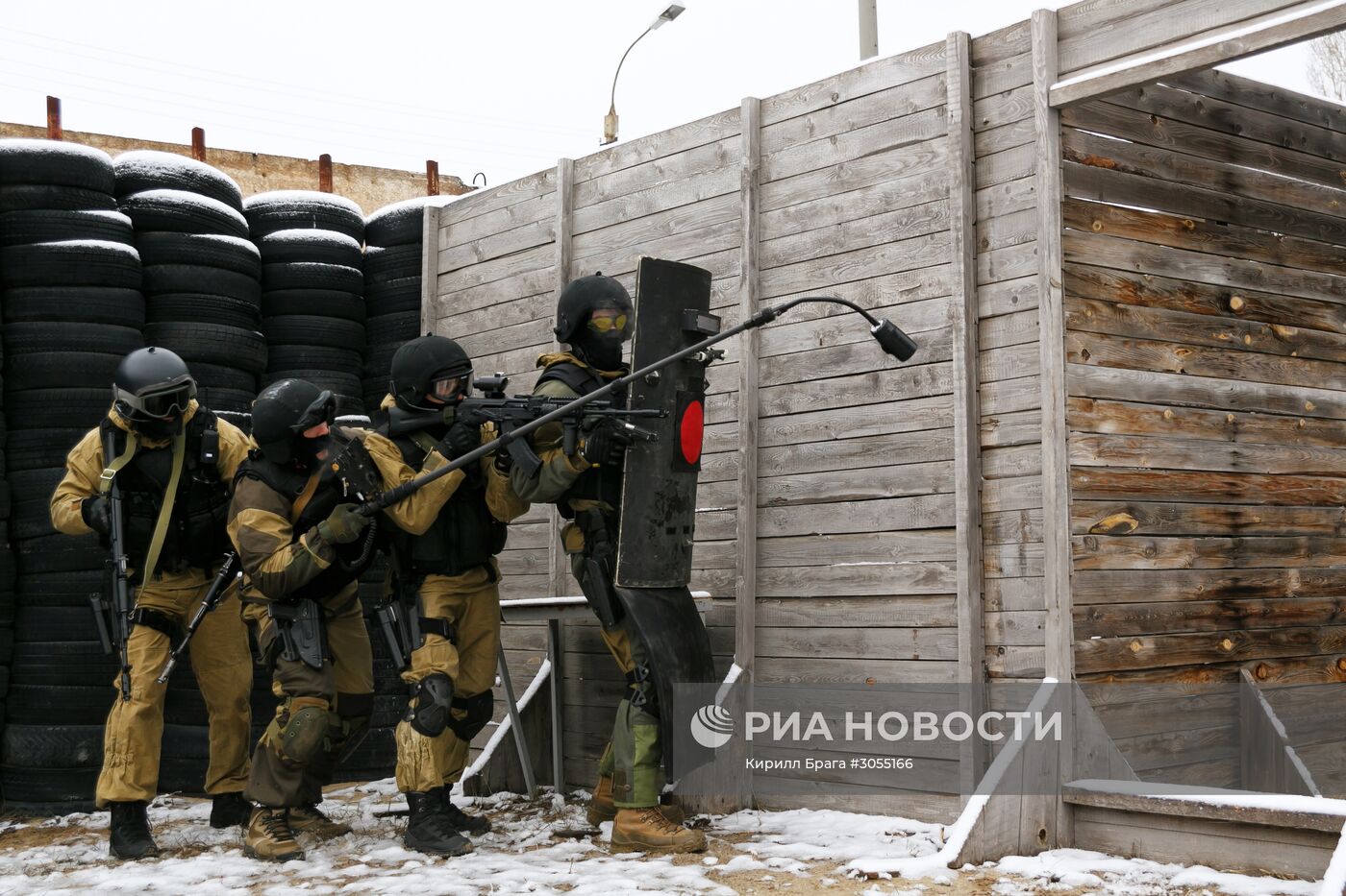 Тактико-специальные учения Росгвардии в Волгоградской области