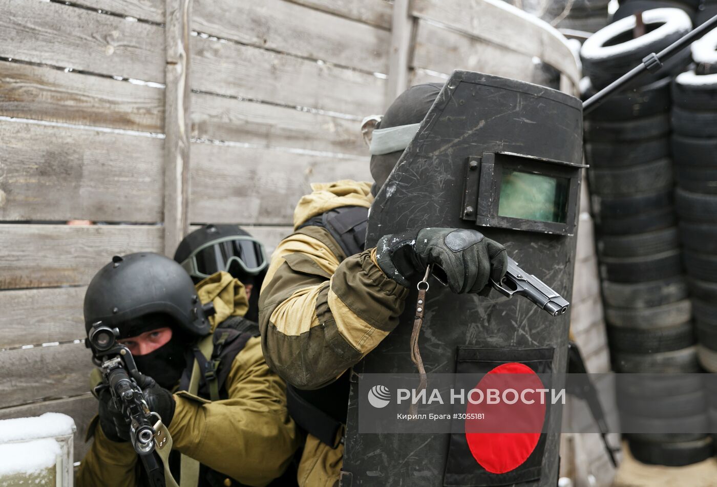 Тактико-специальные учения Росгвардии в Волгоградской области