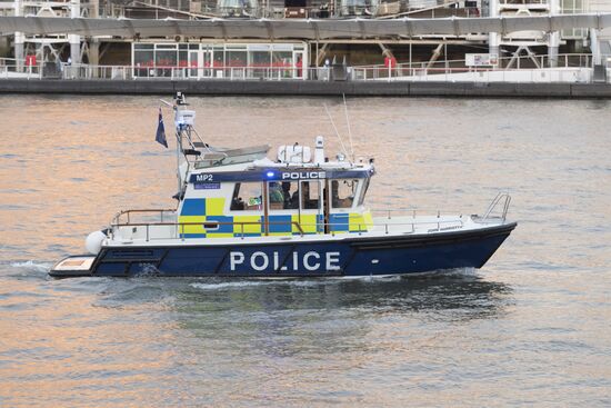 Ситуация на месте теракта у британского парламента