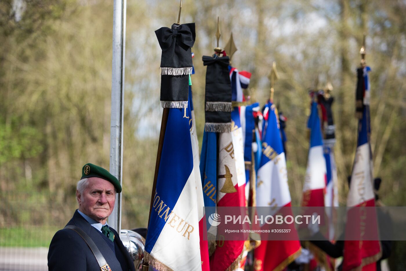Во Франции прошла церемония перезахоронения останков русского неизвестного солдата