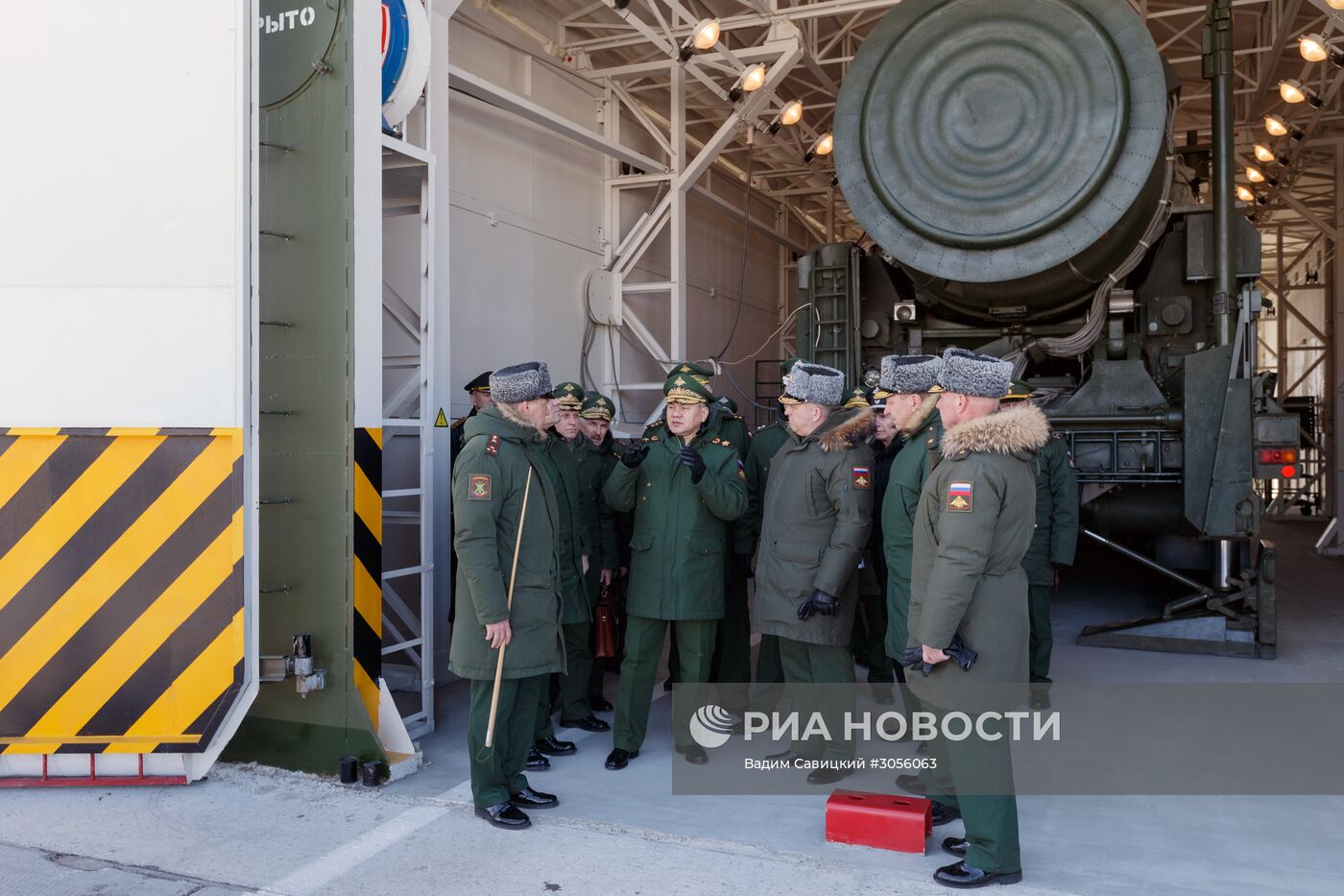 Рабочая поездка Министра обороны РФ С. Шойгу в Новосибирск
