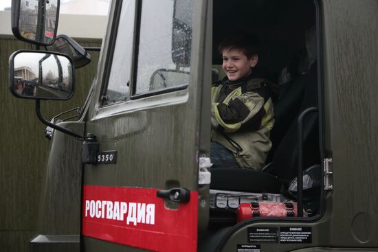 Мероприятия в Симферополе, посвященные первой годовщине создания Росгвардии