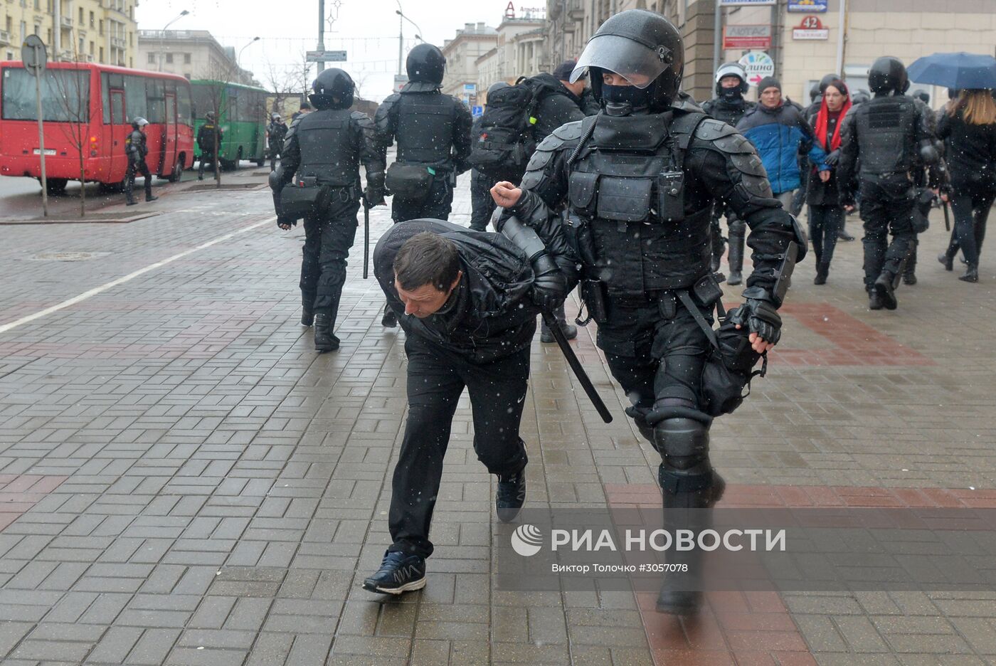 В Минске прошла несанкционированная акция оппозиции