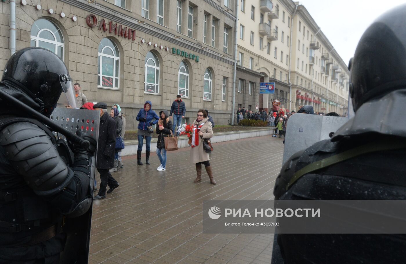 В Минске прошла несанкционированная акция оппозиции