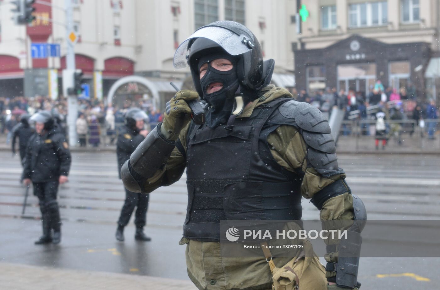 В Минске прошла несанкционированная акция оппозиции