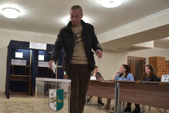 Второй тур парламентских выборов в Абхазии