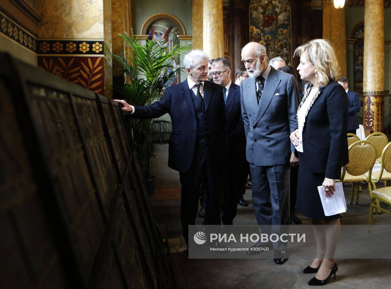 Принц Майкл Кентский посетил Санкт-Петербург