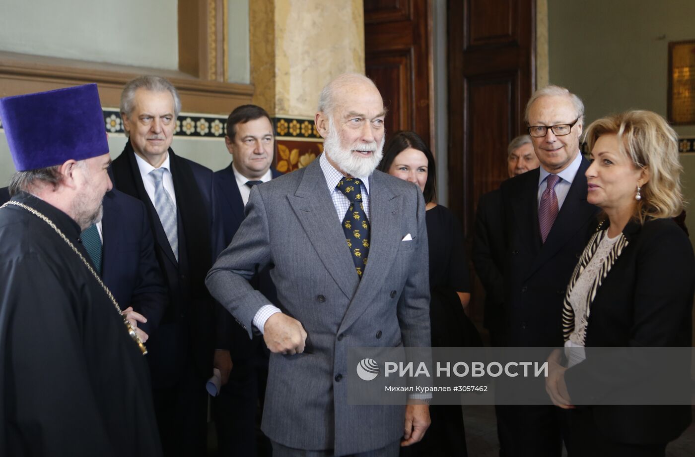 Принц Майкл Кентский посетил Санкт-Петербург