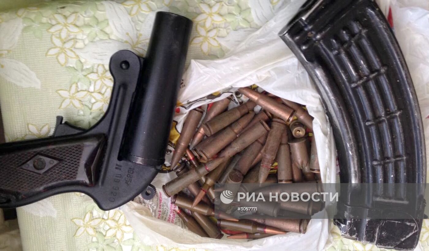ФСБ РФ пресекла деятельность преступной группы, занимавшейся оборотом оружия в Центральной России