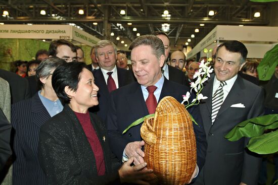 Б. Громов на выставке МВЦ "Крокус Экспо"