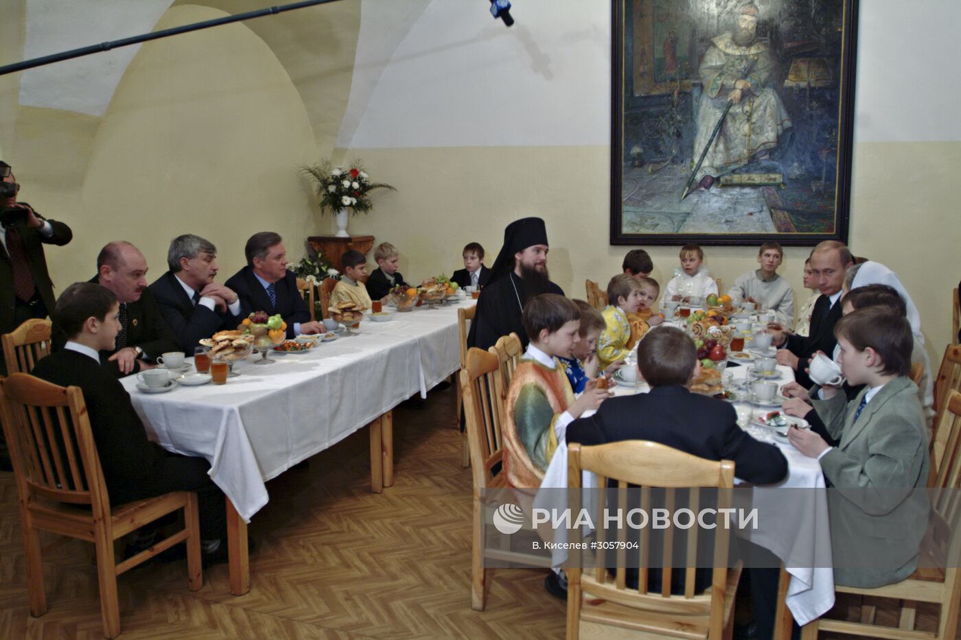 Рабочая поездка Президент РФ В.Путина в Звенигород