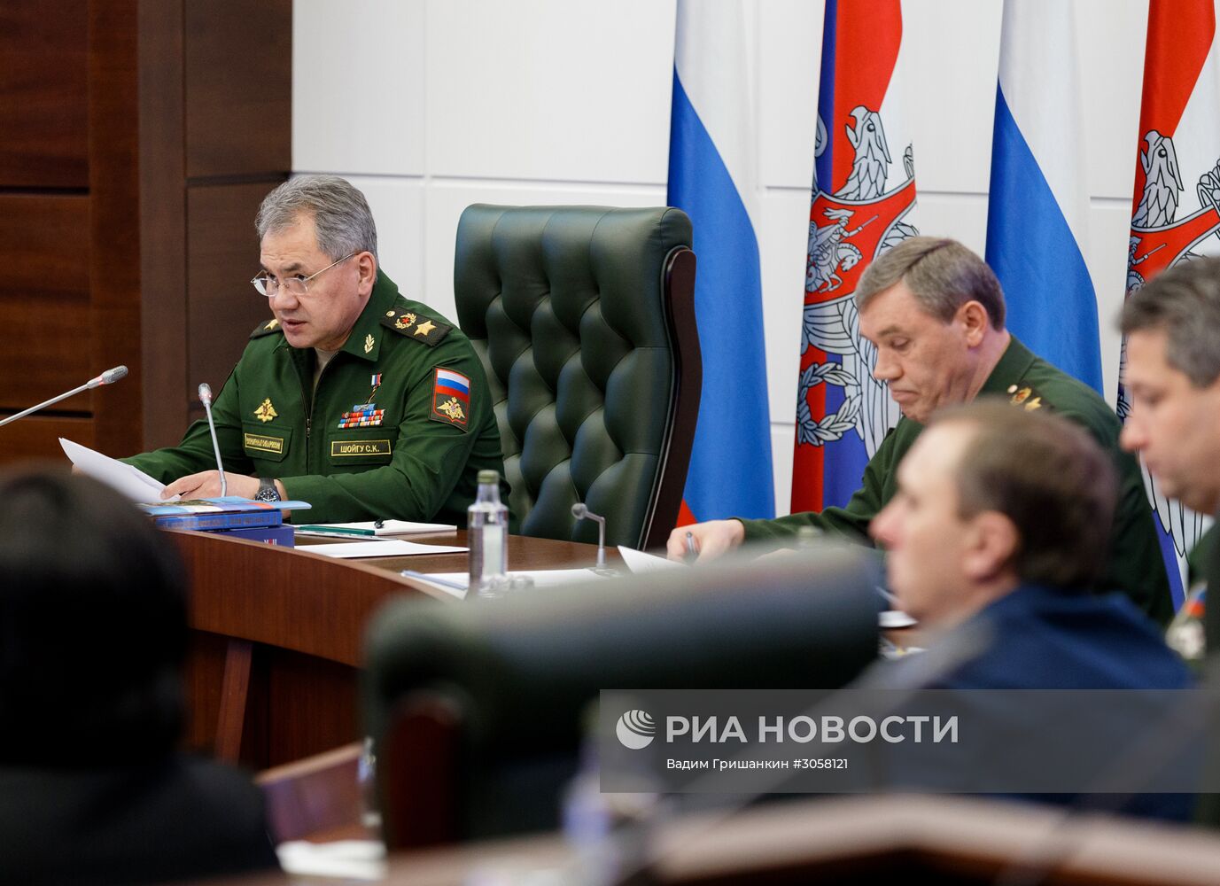 Заседание коллегии Минобороны РФ состоялось в Москве