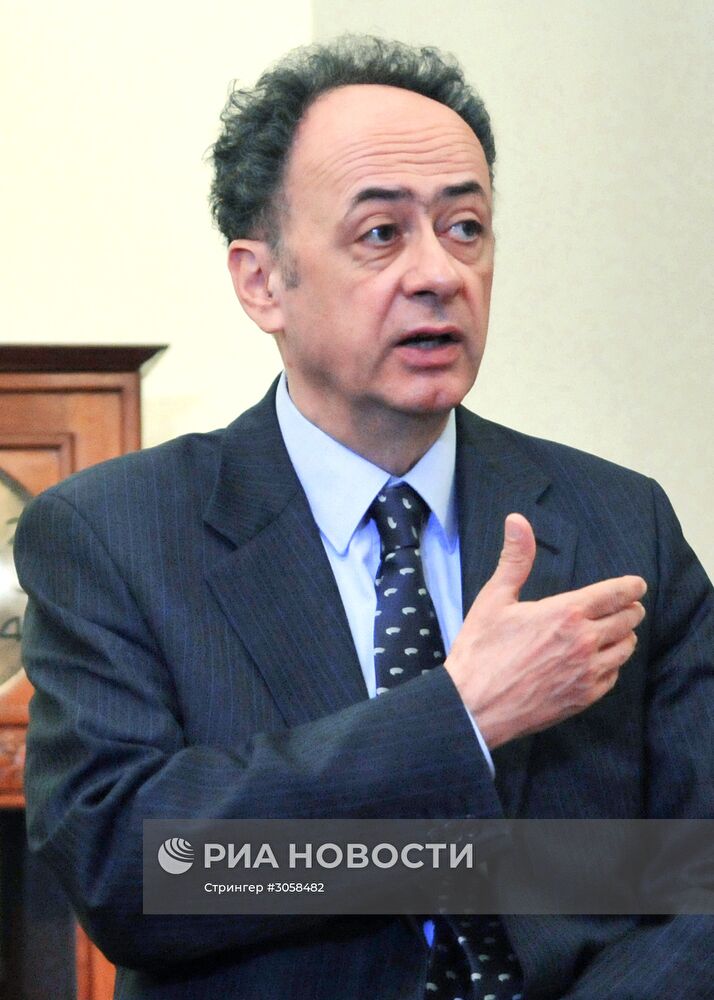 Брифинг главы представительства ЕС на Украине Хьюго Мингарелли