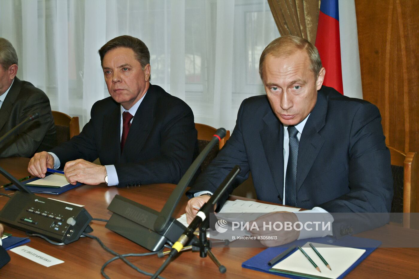 Посещение президентом РФ В. Путиным Коломны