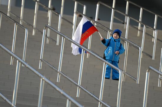 Футбол. Товарищеский матч. Россия - Бельгия