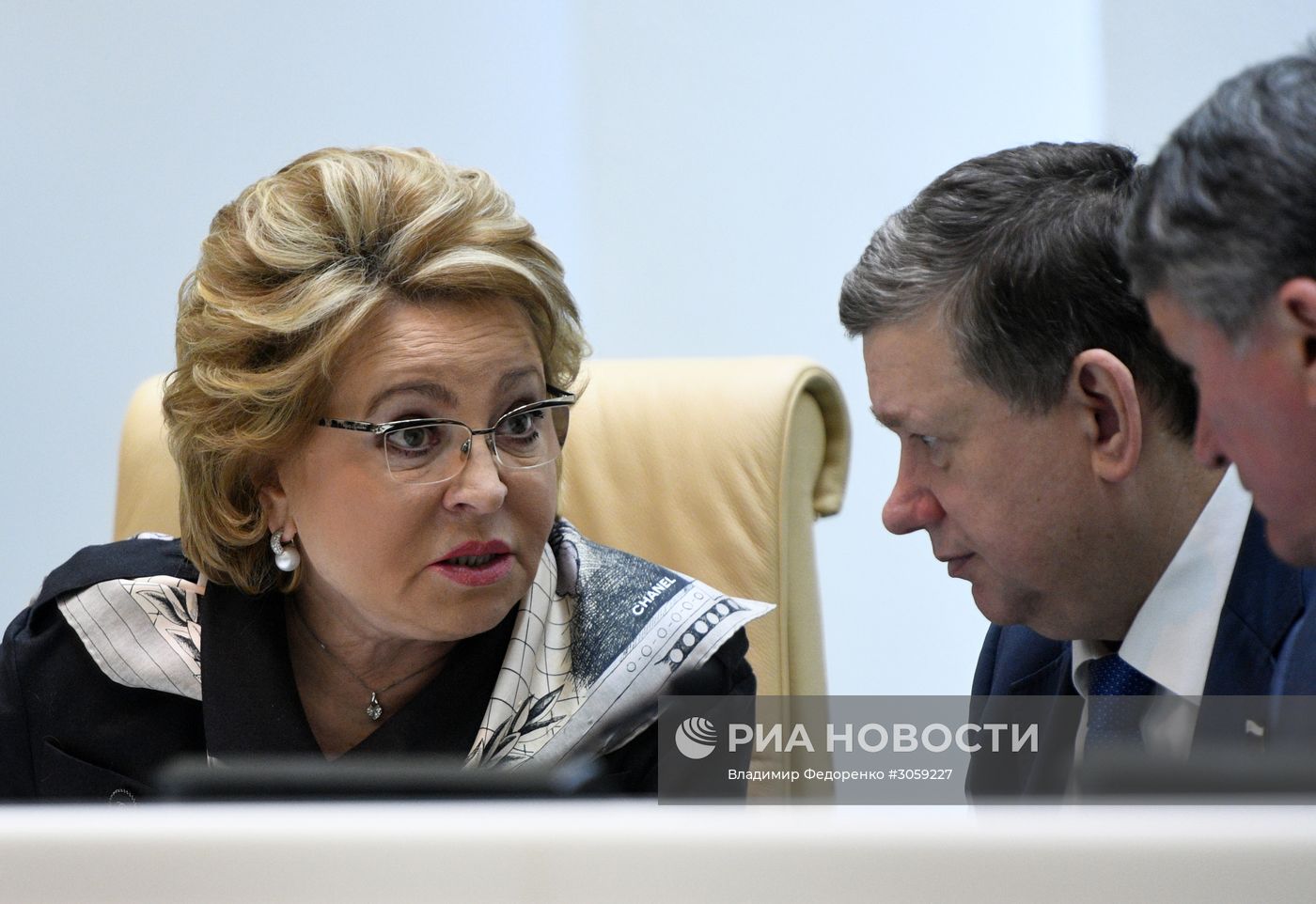 Заседание Совета Федерации РФ