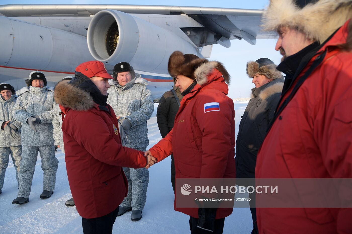 Рабочая поездка президента РФ В. Путина и премьер-министра РФ Д. Медведева в Северо-Западный федеральный округ