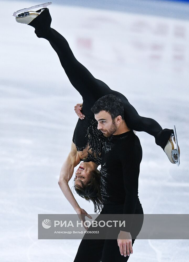 Фигурное катание. Чемпионат мира. Пары. Короткая программа