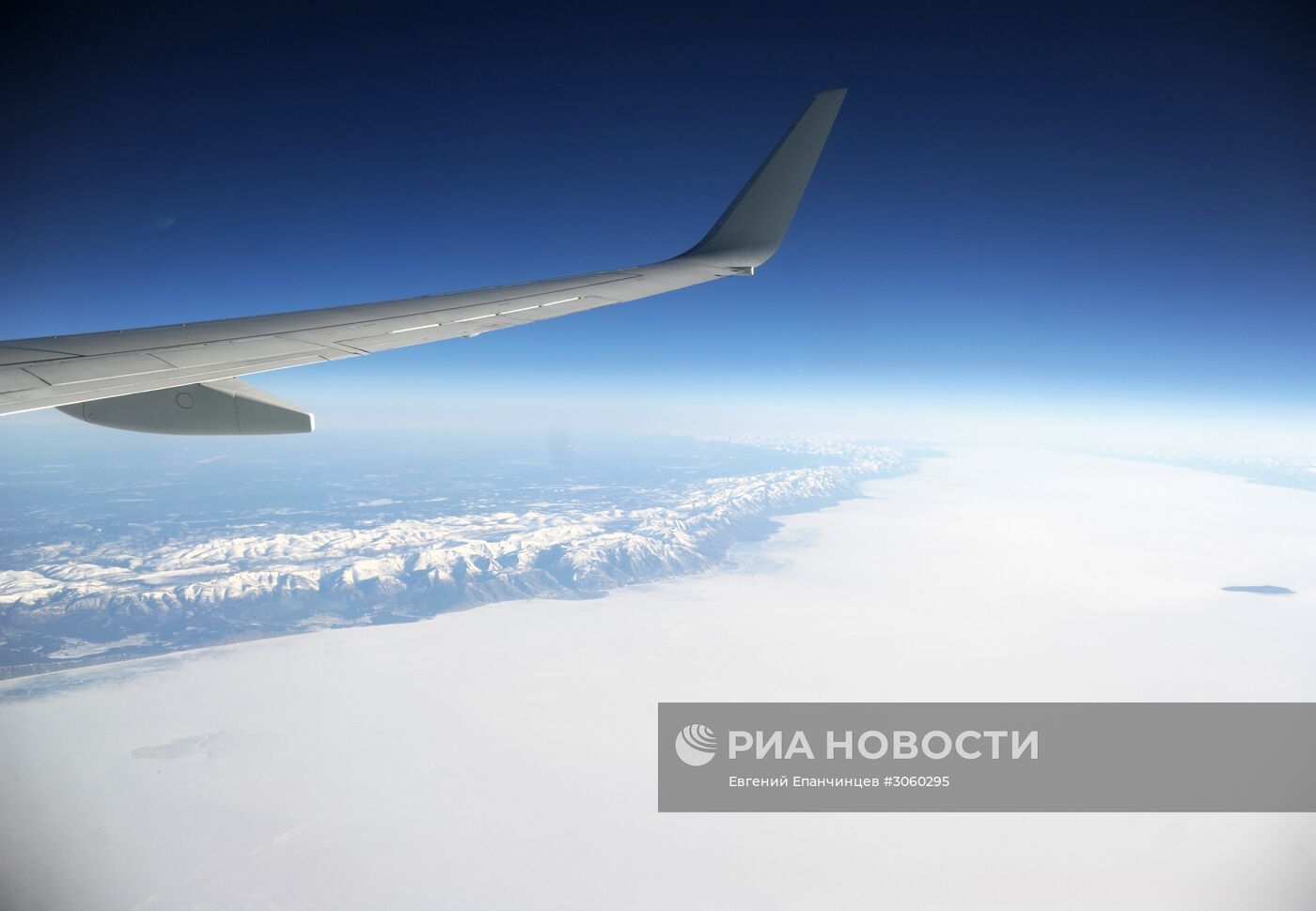 Виды Байкала с самолета
