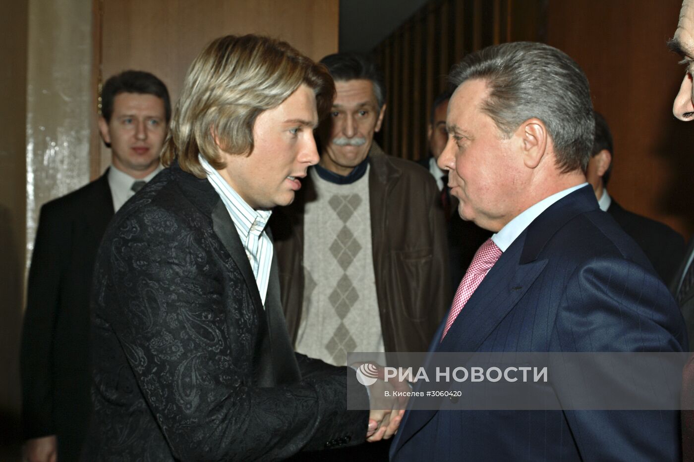 Встреча Б. Громова и Н.Баскова