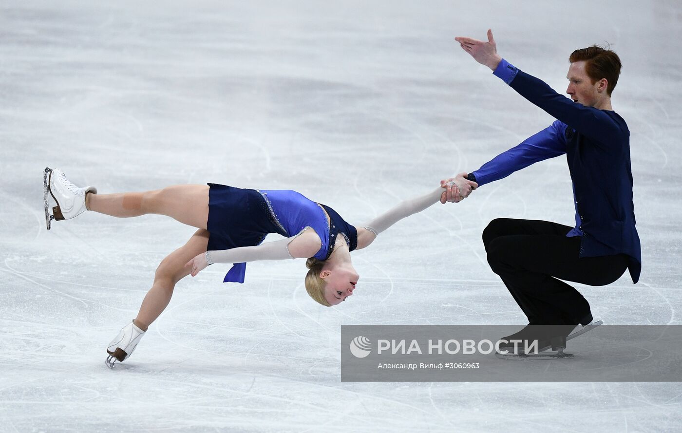 Фигурное катание. Чемпионат мира. Пары. Произвольная программа