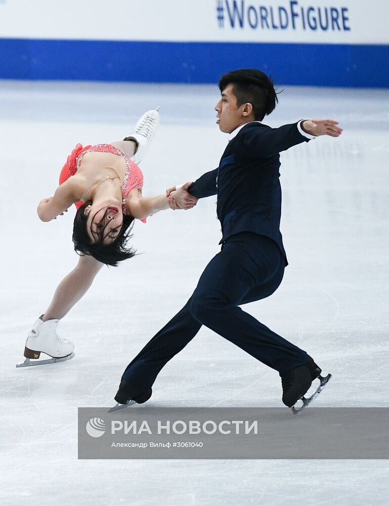 Фигурное катание. Чемпионат мира. Пары. Произвольная программа