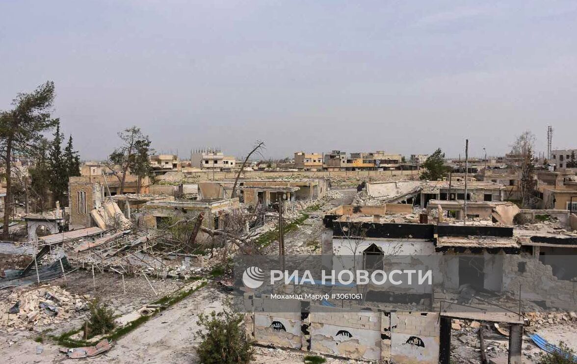 Сирийские войска взяли под свой контроль город Дейр-Хафир