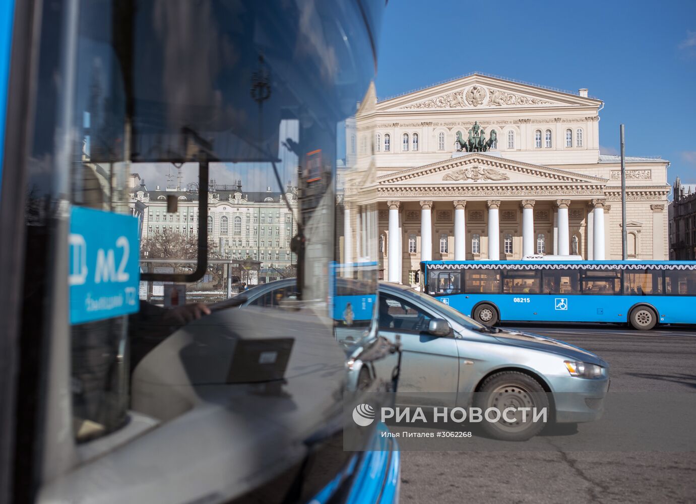 Открытие новой выделенной полосы в центре Москвы