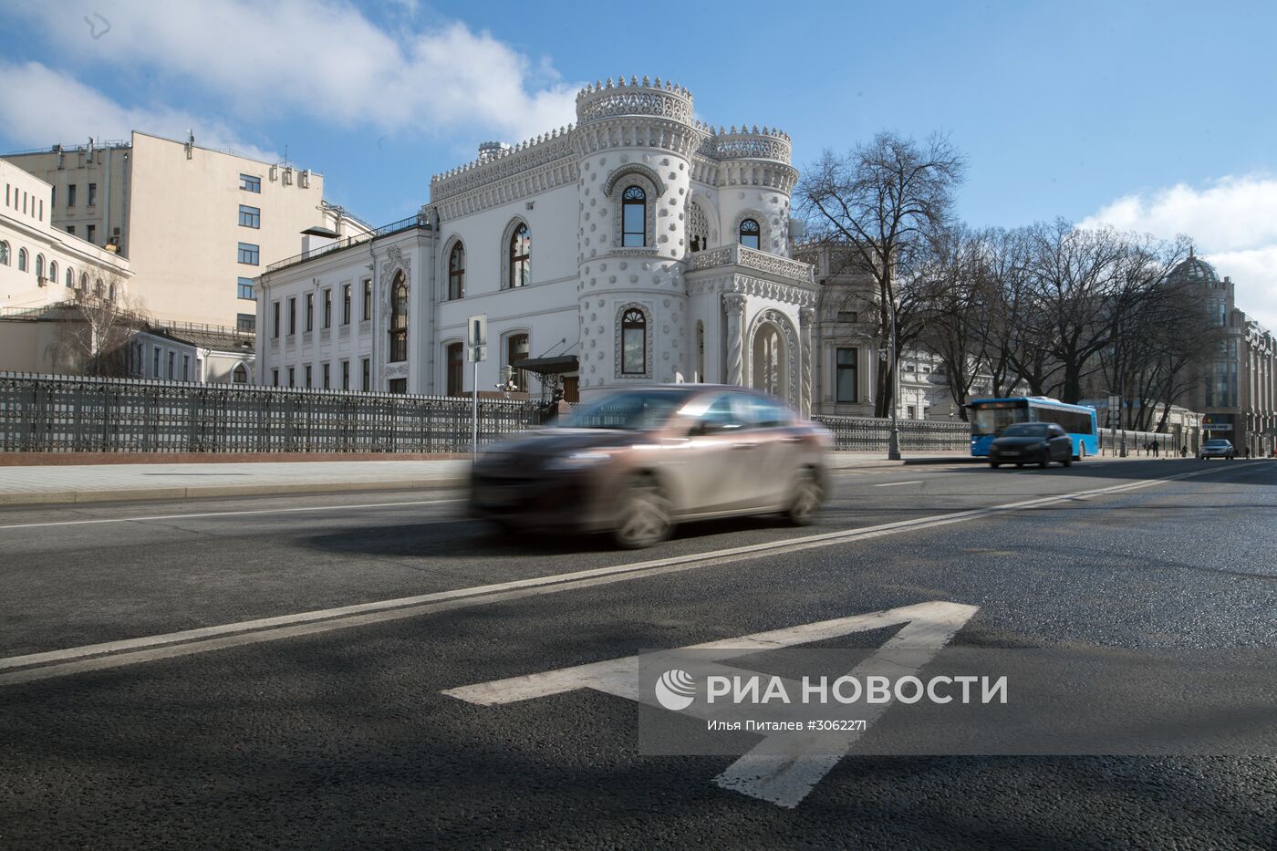 Открытие новой выделенной полосы в центре Москвы