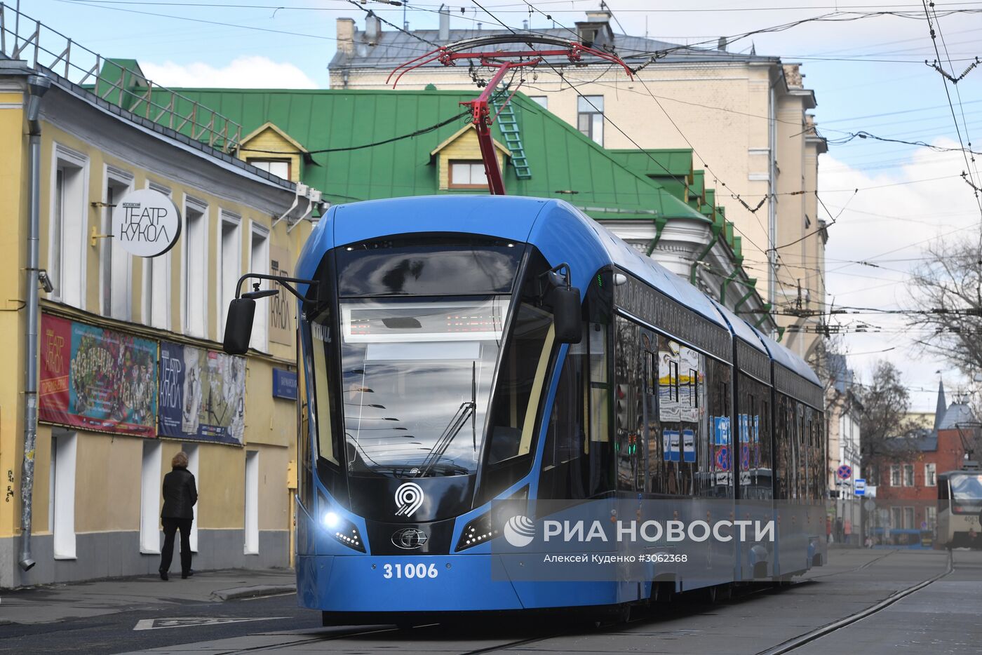 В Москве начали курсировать трамваи нового поколения "Витязь-М"