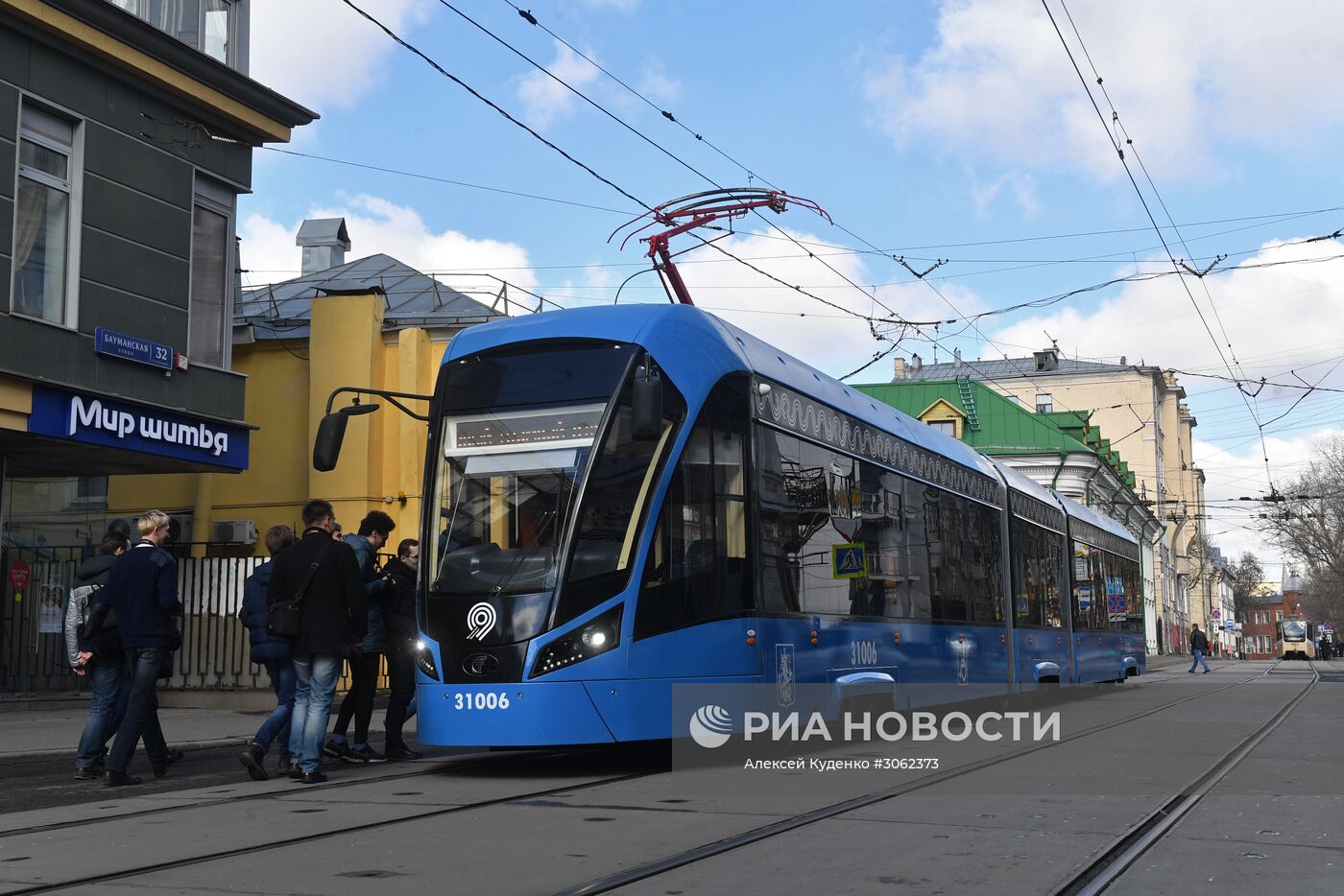 В Москве начали курсировать трамваи нового поколения "Витязь-М"