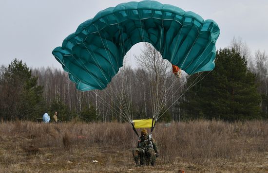 Международные тактические учения ВДВ в Витебске