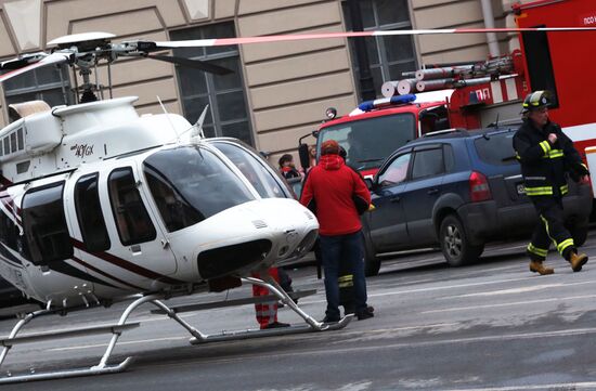 Взрыв в метро в Санкт-Петербурге