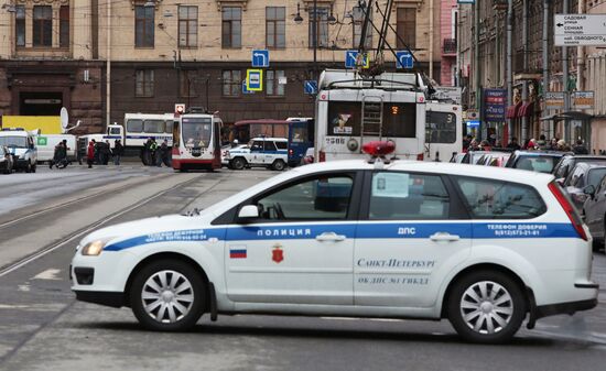 Взрыв в метро в Санкт-Петербурге