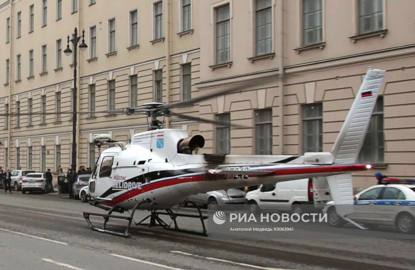 Взрыв в метро в Санкт-Петербурге