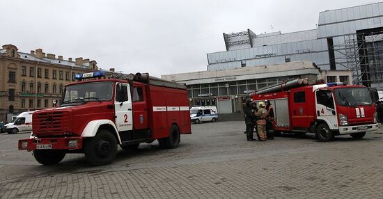 Взрыв в метро в Санкт-Петербурге