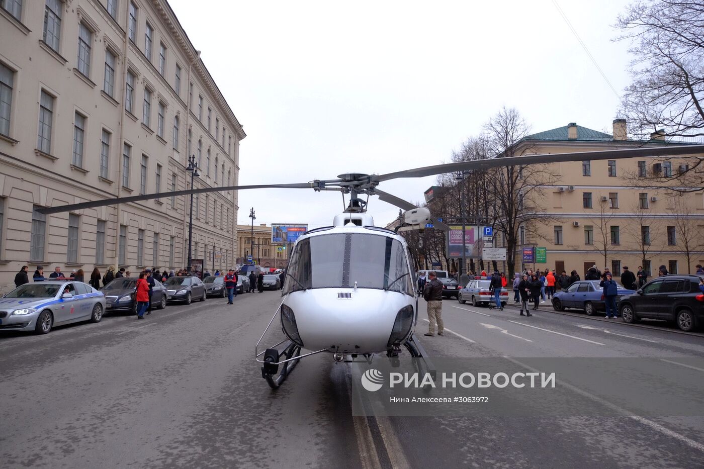 Взрыв в метро в Санкт-Петербурге