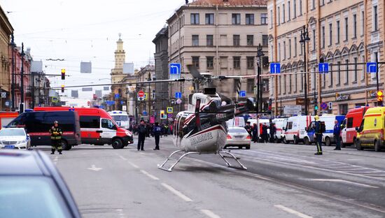 Взрыв в метро в Санкт-Петербурге