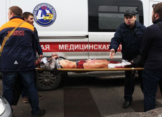 Взрыв в метро в Санкт-Петербурге