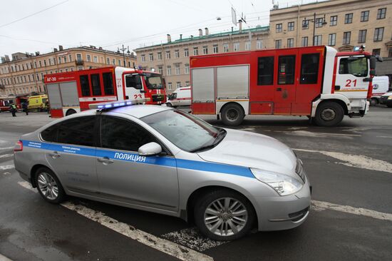 Взрыв в метро в Санкт-Петербурге