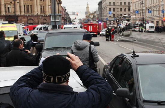 Взрыв в метро в Санкт-Петербурге