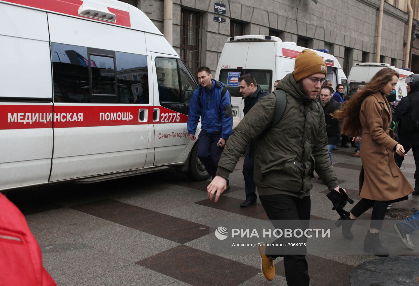 Взрывы в метро в Санкт-Петербурге