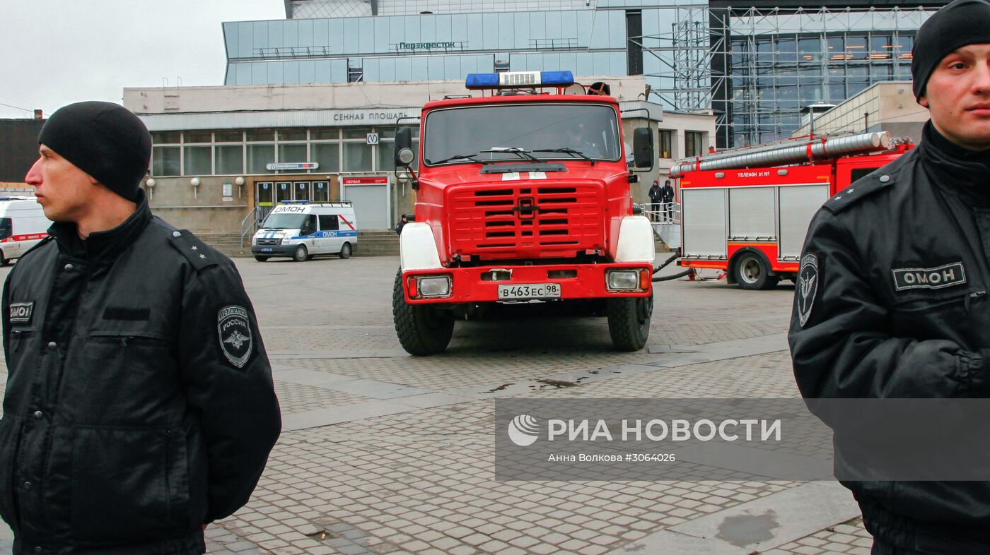 Взрывы в метро в Санкт-Петербурге