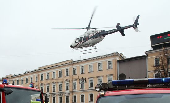 Взрыв в метро в Санкт-Петербурге