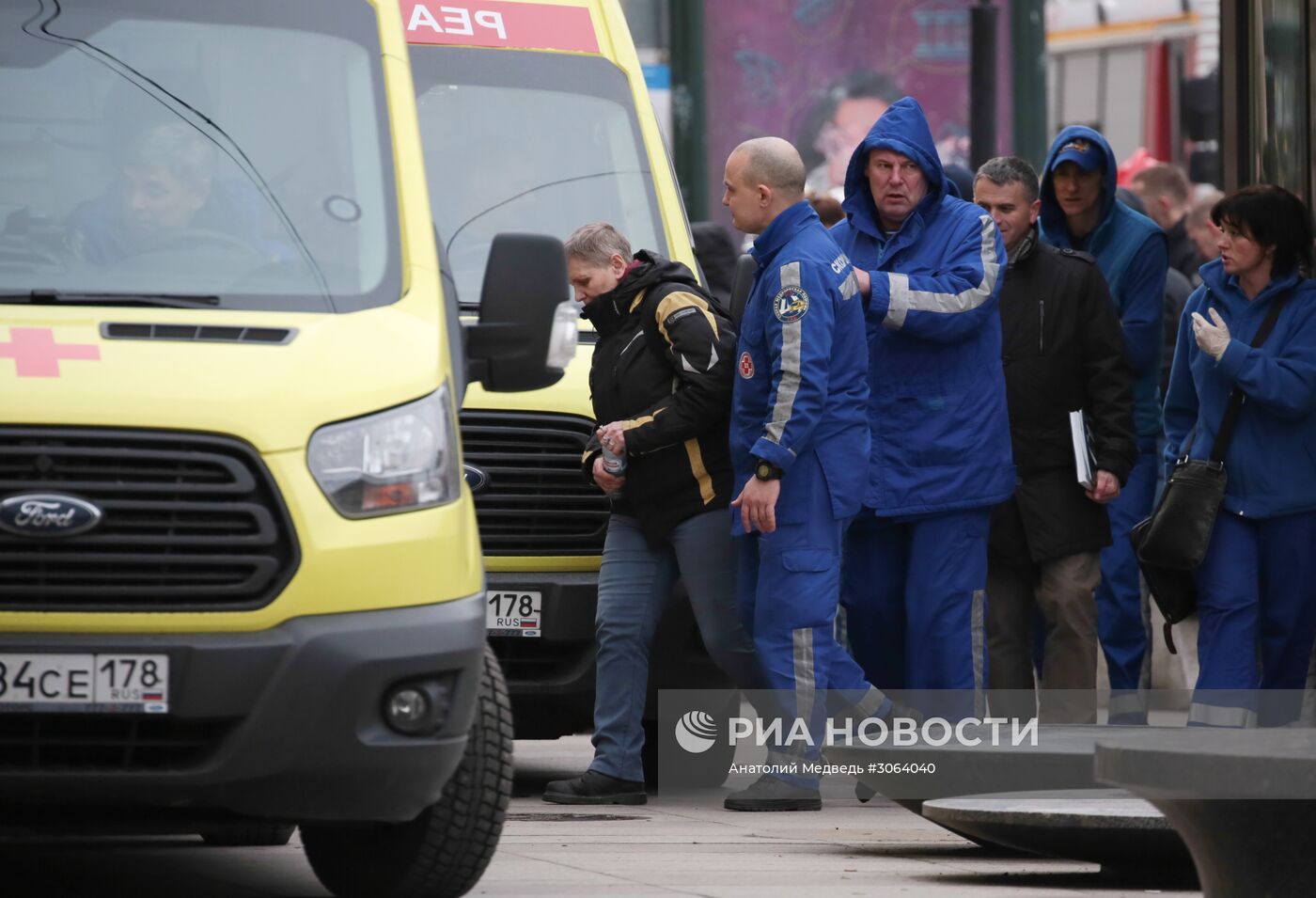 Взрывы в метро в Санкт-Петербурге