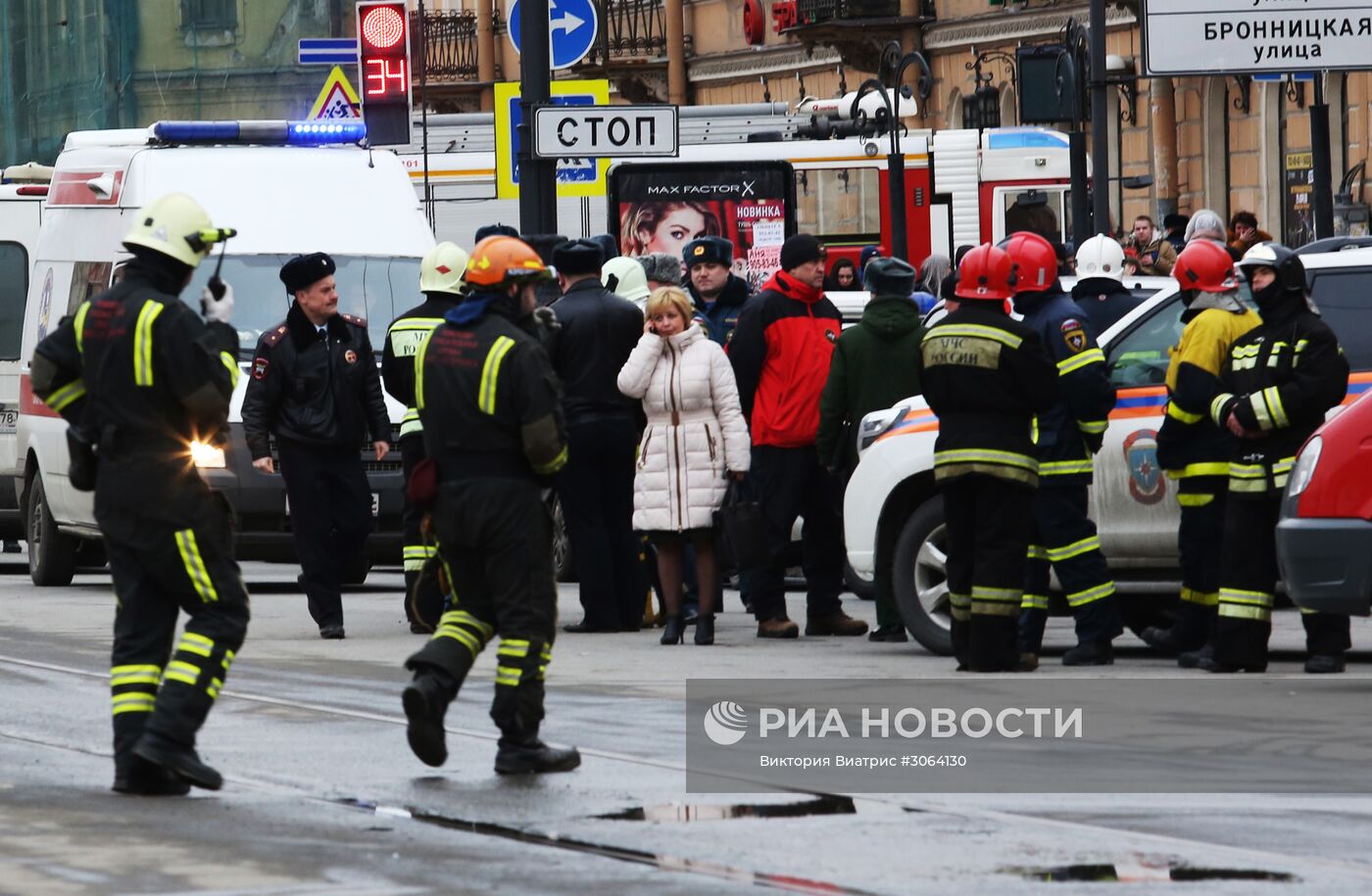 Взрыв в метро в Санкт-Петербурге